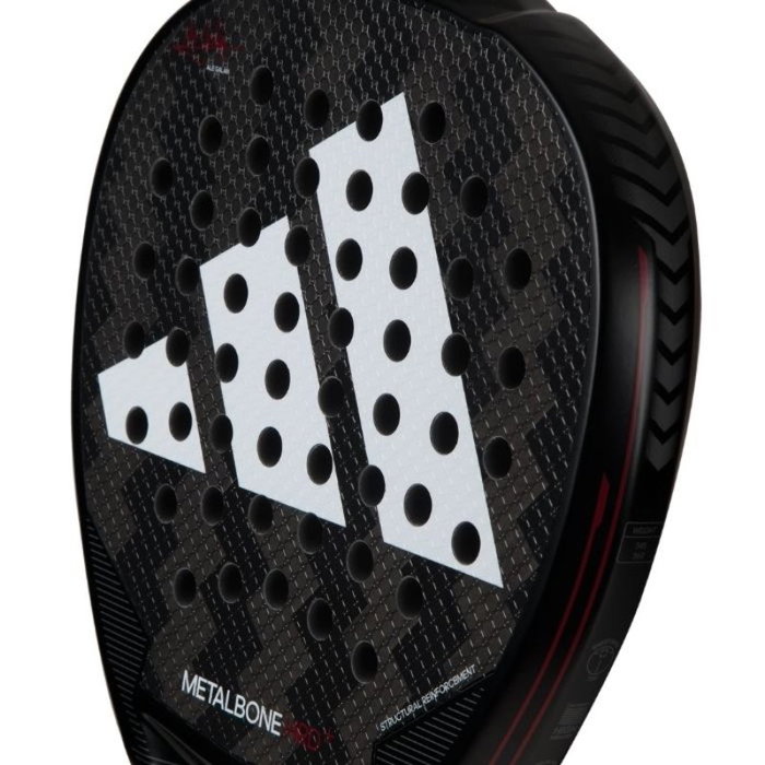 Adidas Metalbone HRD+ 2024 (Ale Galan) Negra y Blanca Adidas Metalbone HRD+ 2024 (Ale Galan) Negra y Blanca